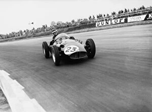 Images Dated 22nd August 2012: 1956 British Grand Prix - Mike Hawthorn: Silverstone, England. 12-14 July 1956