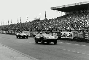 Images Dated 9th July 2009: 1957 Le Mans 24 hours: Ron Flockhart / Ivor Bueb, 1st position
