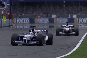 Images Dated 10th June 2001: 2001 British Grand Prix - race Silverstone, England. 15th July 2001