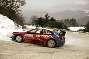 Images Dated 24th January 2004: 2004 FIA World Rally Champs. Round one, Monte Carlo Rally. 22nd-25th January 2004