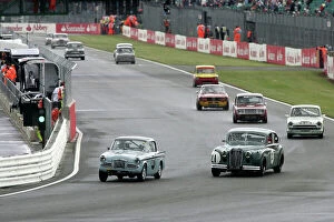 Images Dated 6th July 2008: 2008 British Grand Prix - Historic Saloon Car Challenge