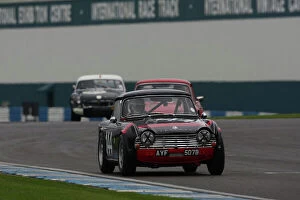 Images Dated 11th September 2016: 2016 Equipe GTS, Donington Park Leicestershire. 10th September 2016. David Griffiths Triumph TR4