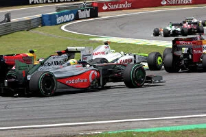 Images Dated 18th October 2009: Brazilian Grand Prix - Sunday