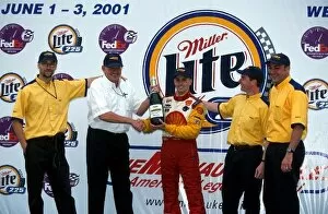 Images Dated 6th June 2001: FEDEX CART Championship: Kenny Bracks second consecutive win coincided with Lolas 100th Champ Car