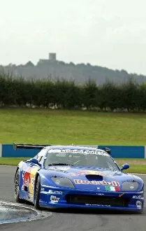Images Dated 7th October 2002: FIA GT Championship: Luca Riccitelli Dart Racing Ferrari 550 Maranello failed to finish after 3 laps