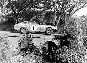 Images Dated 3rd February 2004: Safari Rally, 19th - 23rd April: Shekhar Mehta on his way to victory in the Datsun 240Z. Action