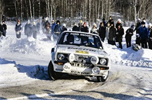 Images Dated 16th February 1979: WRC 1979: Rally Sweden