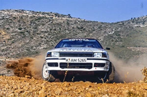 Images Dated 27th May 1989: WRC 1989: Acropolis Rally