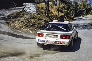 Images Dated 8th April 1991: WRC 1991: Corsica Rally