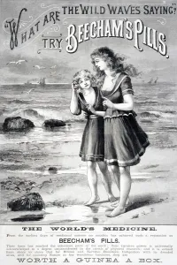 Advertisement For Beecham's Pills From Illustrated London News July 1887 Advertisement For Beecham's Pills From Illustrated London News July 1887