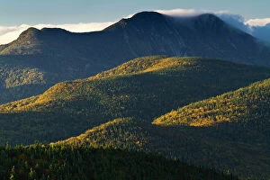 Adirondack Park Collection: The Adirondack Mountains at sunrise from atop Cascade Mountain