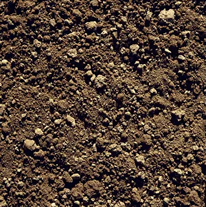 Agriculture - Closeup of clay soil / Monterey County, California, USA Agriculture - Closeup of clay soil / Monterey County, California, USA