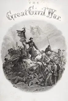 Allegorical Engraving Of Victory From Title Page Volume 3 The Great Civil War A History Of The Late Rebellion By Robert Allegorical Engraving Of Victory From Title Page Volume 3 The Great Civil War A History Of The Late Rebellion By Robert