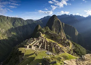 The Ancient Incan Ruins Of Machu Picchu; Cusco, Peru The Ancient Incan Ruins Of Machu Picchu; Cusco, Peru