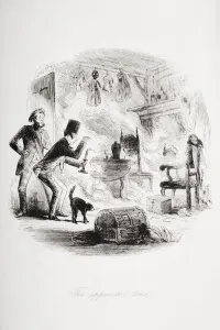 The Appointed Time. Illustration By Phiz (Hablot Knight Browne) 1815-1882 The Appointed Time. Illustration By Phiz (Hablot Knight Browne) 1815-1882