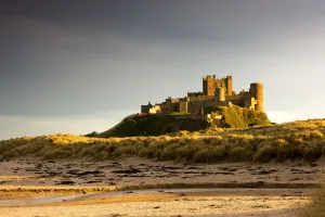 Bamburgh Castle; Bamborough, Northumberland, England, Uk Bamburgh Castle; Bamborough, Northumberland, England, Uk
