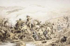 The Battle Of Drumclog, 1 June 1679, At High Drumclog, In South Lanarkshire, Scotland The Battle Of Drumclog, 1 June 1679, At High Drumclog, In South Lanarkshire, Scotland