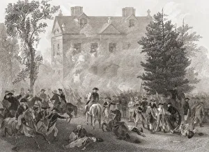 The Battle of Germantown which took place on October 4, 1777 between British The Battle of Germantown which took place on October 4, 1777 between British