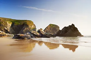 Bedruthan Steps, Cornwall, England, United Kingdom Bedruthan Steps, Cornwall, England, United Kingdom
