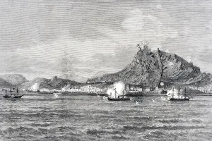 Bombardment Of Alicante Alicante Province Spain During 3Rd Carlist War From Illustrated London News October 11 1873 Bombardment Of Alicante Alicante Province Spain During 3Rd Carlist War From Illustrated London News October 11 1873
