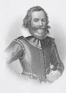 Captain John Smith 1580 To 1631 English Soldier And Explorer Captain John Smith 1580 To 1631 English Soldier And Explorer