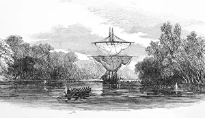 Capture Of African Slaver By Hms Linnet In River Pongas Capture Of African Slaver By Hms Linnet In River Pongas