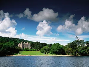 Castlewellan Castle & Lake, Co Down, Ireland; 19Th Century Castle Castlewellan Castle & Lake, Co Down, Ireland; 19Th Century Castle