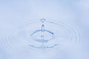 Close Up Of Water Droplet Hitting The Surface Of Water Alaska Close Up Of Water Droplet Hitting The Surface Of Water Alaska