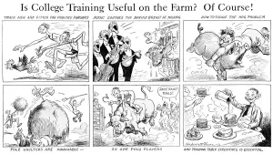 Comic Strip In Country Gentleman Agricultural Magazine From The Early 20th Century Comic Strip In Country Gentleman Agricultural Magazine From The Early 20th Century