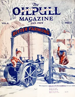 Cover Of Oilpull Agricultural Magazine Made In The 20th Century Cover Of Oilpull Agricultural Magazine Made In The 20th Century