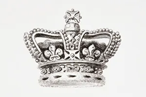 The Crown Of England. From The Cyclopaedia Or Universal Dictionary Of Arts, Sciences And Literature By Abraham Rees The Crown Of England. From The Cyclopaedia Or Universal Dictionary Of Arts, Sciences And Literature By Abraham Rees