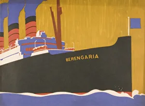 Cunard Line Promotional Brochure For Berengaria Circa 1930 Cunard Line Promotional Brochure For Berengaria Circa 1930