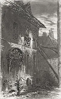 Damocles. Illustration From The Charles Dickens Novel Little Dorrit By H Damocles. Illustration From The Charles Dickens Novel Little Dorrit By H
