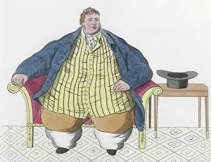 Historical Collection: Daniel Lambert English Heaviest Man Fat Obese