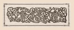 Decorative page header. From the book Knaresburgh and its Rulers, published 1907 Decorative page header. From the book Knaresburgh and its Rulers, published 1907