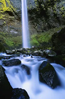 Nature landscapes/elowah falls columbia river gorge oregon usa Nature landscapes/elowah falls columbia river gorge oregon usa