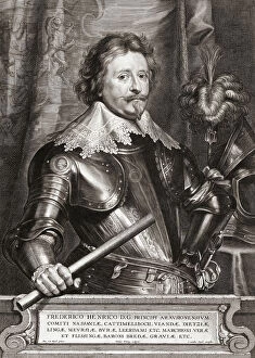 Historical Collection: Frederick Henry Prince Of Orange Portrait Royal