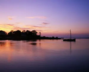 Galway Bay, Co Galway, Ireland; Sunset Near Kinvara Galway Bay, Co Galway, Ireland; Sunset Near Kinvara