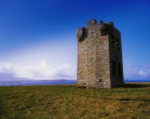 Glosh Tower, Mullet Peninsula, Co Mayo, Ireland; 19Th Century Tower Glosh Tower, Mullet Peninsula, Co Mayo, Ireland; 19Th Century Tower
