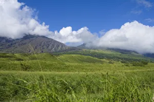 Hawaii, Maui, Haleakala, Kaupo Gap, Green And Calm On A Warm Day Hawaii, Maui, Haleakala, Kaupo Gap, Green And Calm On A Warm Day