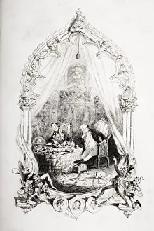 Illustration From The Charles Dickens Novel The Pickwick Papers By H.K. Browne Known As Phiz Illustration From The Charles Dickens Novel The Pickwick Papers By H.K. Browne Known As Phiz