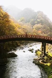 Japan, Shinkyo (Sacred Bridge); Nikko, World Heritage Site Japan, Shinkyo (Sacred Bridge); Nikko, World Heritage Site