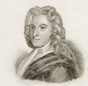 John Hughes, 1677 To 1720. English Poet And Author. From Crabb's Historical Dictionary Published 1825 John Hughes, 1677 To 1720. English Poet And Author. From Crabb's Historical Dictionary Published 1825