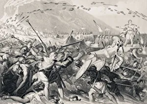 Julius Caesar Lands In Britain 55 Bc From The National And Domestic History Of England By William Aubrey Published Julius Caesar Lands In Britain 55 Bc From The National And Domestic History Of England By William Aubrey Published