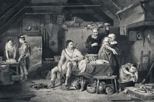 King Alfred The Great Burns The Cakes From The National And Domestic History Of England By William Aubrey Published King Alfred The Great Burns The Cakes From The National And Domestic History Of England By William Aubrey Published