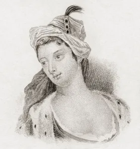 The Lady Mary Wortley Montagu, 1689 To 1762. English Aristocrat And Writer The Lady Mary Wortley Montagu, 1689 To 1762. English Aristocrat And Writer