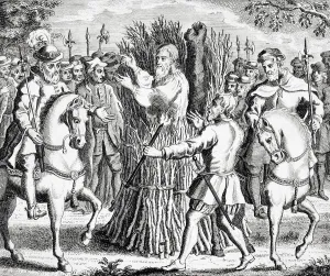 The Martyrdom Of Dr Taylor Who Was Burnt On Aldham Common In 1555 From The Burning Of The Martyrs 1741 Rowland Taylor The Martyrdom Of Dr Taylor Who Was Burnt On Aldham Common In 1555 From The Burning Of The Martyrs 1741 Rowland Taylor