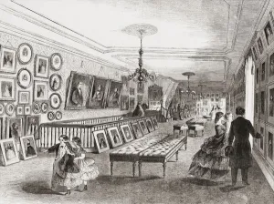 Mathew Brady's photographic gallery on the corner of Broadway and Tenth Street, New York City Mathew Brady's photographic gallery on the corner of Broadway and Tenth Street, New York City