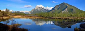 Mount Rundle In Banff National Park, Alberta, Canada Mount Rundle In Banff National Park, Alberta, Canada