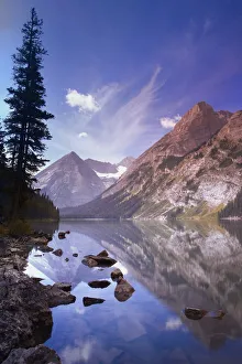 Mountain Lake, Elk Lakes Provincial Park, British Columbia, Canada Mountain Lake, Elk Lakes Provincial Park, British Columbia, Canada